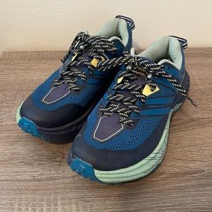 Hoka One One W Speedgoat 3 Blue / Navy Trail Runners - Like new!